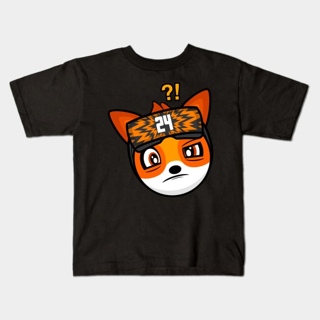 Insulted Gamer Fox PWNZR Kids T-Shirt by MOULE